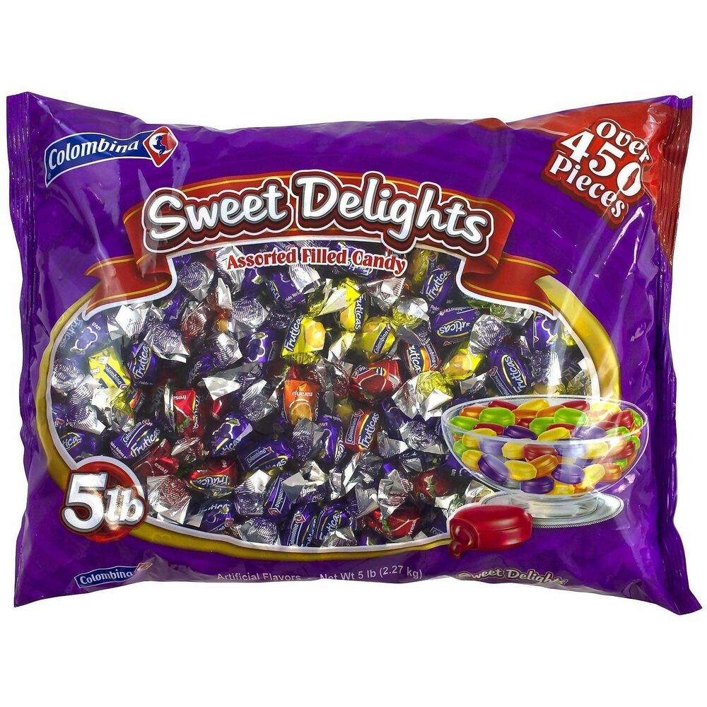 GRR20900248 - Fancy Filled Hard Candies constantly burst with flavors that will surprise your tastebuds. Colorful candy exteriors come with juicy, fruit filling. Assorted fruit flavors include: apple, grape, orange, pineapple and strawberry. Use this bulk bag to fill birthday pinatas or candy jars at the office. Unwrap Fancy Filled hard candies to satisfy your sweet tooth. 