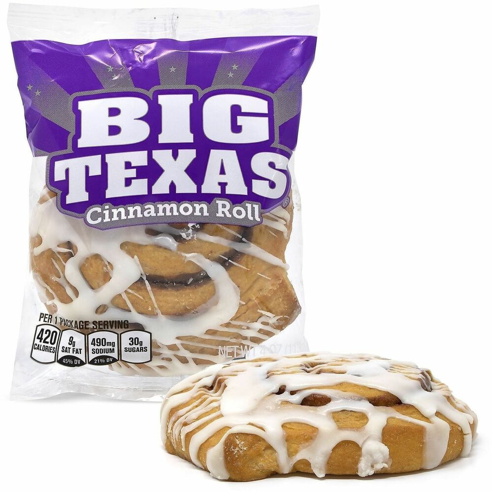 GRR90000135 - Cloverhill Big Texas Cinnamon Rolls deliver 4 oz. of delicious cinnamon that's been perfected and available for more than 40 years. Grab a roll and a cup of coffee to create the perfect duo. Freezer-safe rolls are easy to keep fresh for weeks at a time. Heat up in the oven or microwave for an even tastier treat. 