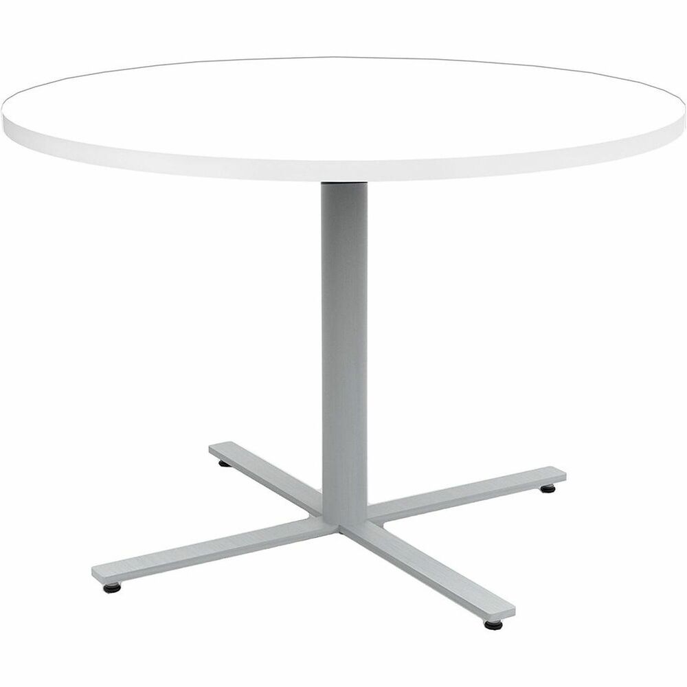 SAFJN42RDX29DWT - Jurni Cafe Table with Round Top perfectly blends style, durability and versatility. Designed with neutral aesthetic, this table brings cohesive elegance to cafes, breakrooms, collaborative spaces or most any other environment. Laminate table top and 3mm edge match to create a clean and seamless look that enhances any setting. Lightly textured table legs and base come with long-lasting, powder-coating finish that resists wear-and-tear. Easily pair with SAFCO cafe seating and stools for coordinated, modern spaces that encourage connection and collaboration.   