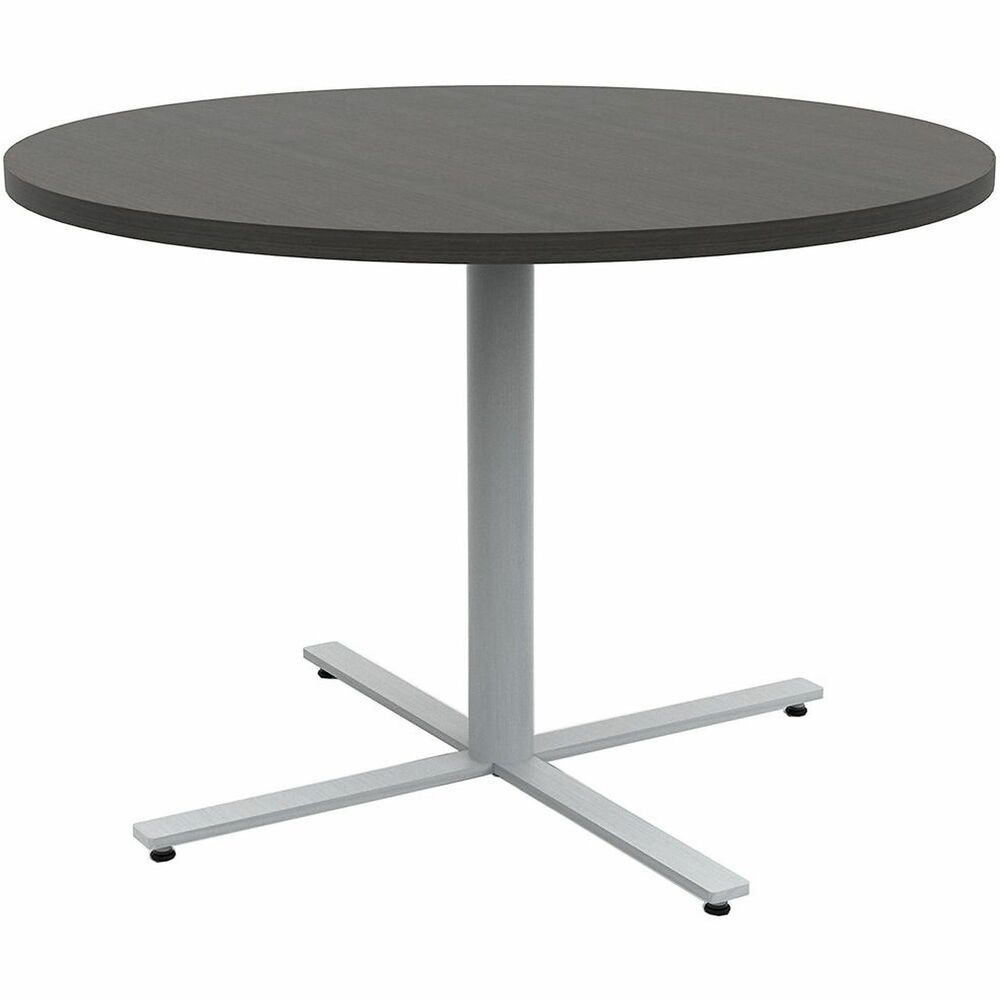 SAFJN42RDX29ANT - Jurni Cafe Table with Round Top perfectly blends style, durability and versatility. Designed with neutral aesthetic, this table brings cohesive elegance to cafes, breakrooms, collaborative spaces or most any other environment. Laminate table top and 3mm edge match to create a clean and seamless look that enhances any setting. Lightly textured table legs and base come with long-lasting, powder-coating finish that resists wear-and-tear. Easily pair with SAFCO cafe seating and stools for coordinated, modern spaces that encourage connection and collaboration.   