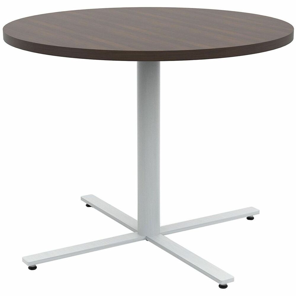 SAFJN36RDX29CWN - Jurni Cafe Table with Round Top perfectly blends style, durability and versatility. Designed with neutral aesthetic, this table brings cohesive elegance to cafes, breakrooms, collaborative spaces or most any other environment. Laminate tabletop and matching 3mm edge match create a clean and seamless look that enhances any setting. Lightly textured table legs and base come with long-lasting, powder-coating finish that resists wear-and-tear. Easily pair with SAFCO cafe seating and stools for coordinated, modern spaces that encourage connection and collaboration.