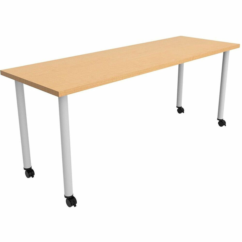 SAFJN7224FTCFMP - Jurni Multi-Purpose Table with Post Leg and Casters offers unmatched versatility to suit your ever-changing needs, combining style, functionality and adaptability. Neutral aesthetic easily integrates into diverse desk and office configurations to create cohesive and professional environments. Durable, laminate table top and matching 3mm edge seamlessly combine to create a sleek look that compliments any setting. Sturdy table legs and base come with long-lasting, powder-coating finish that ensures enhanced durability and long-lasting beauty. Smooth-rolling casters help you move effortlessly in dynamic work spaces. Optional power modules (sold separately) and robust accessories (sold separately) can customize to meet your unique needs. Tabletop measures 72" W x 24" D and 1.13" thick.