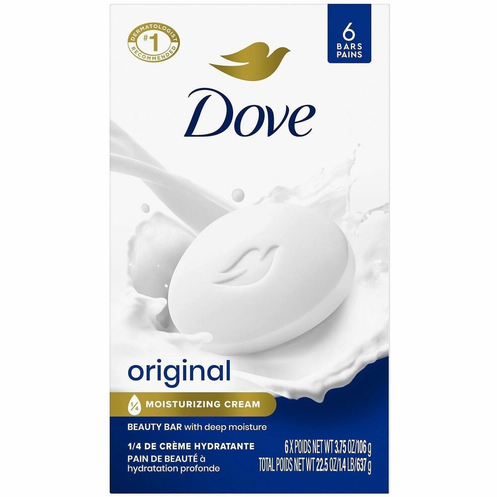 UNI61011 - Dove Original Body Bar gently cleanses while deeply moisturizing, leaving your skin soft and smooth. Formulated with moisturizing cream, special body bar works perfectly for dry skin, providing lasting nourishment.   