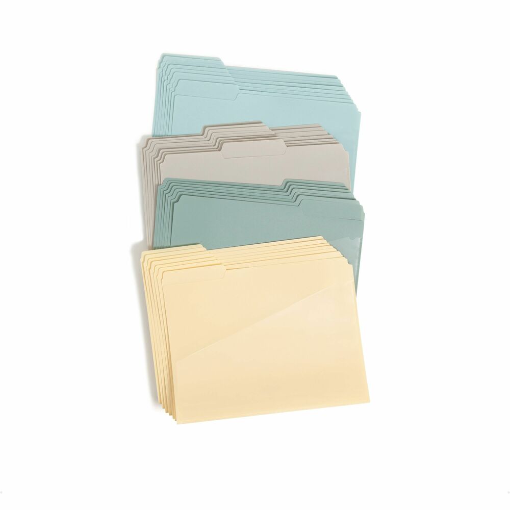 SMD10544 - Organize smarter with Smead Slash Pocket Poly File Folders, a fresh and durable solution for your filing needs. This set of 30 letter-sized folders in stunning Twilight colors combines functionality with contemporary style. Made from tear- and water-resistant poly material, these folders are built to withstand daily wear and tear, making them perfect for high-demand environments like home offices, classrooms, or corporate settings. Featuring 1/3-cut tabs, these folders offer three positions for convenient labeling and identification, while the clear front slash pocket offers additional storage or a spot for a cover page to enhance visibility, helping you find files quickly and easily. The 1" expansion accommodates up to 225 sheets, ensuring plenty of space for your important documents. The elegant colors not only brighten your workspace but also enable effective color-coded organization, saving you time and effort. Perfect for organizing a variety of materials such as bills, school assignments, client files, or vehicle records, these folders are a dependable and stylish addition to any filing system. Choose Smead for efficient and reliable document organization - over a century of heritage, craftsmanship, and innovation. 