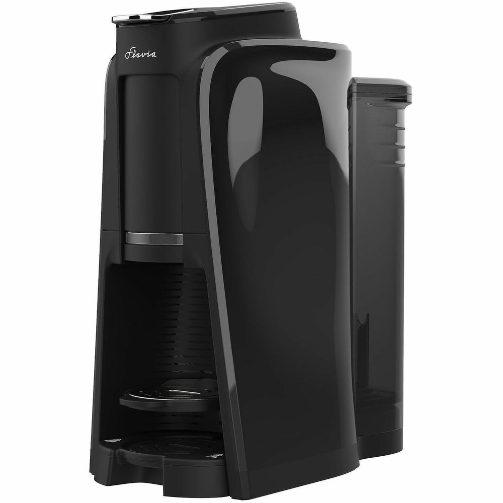 LAV18001474 - The Flavia Aroma delivers tons of flavor and variety without taking up much counterspace. It's easy to fit anywhere, including lunch areas, conference rooms, and more. With two new features, 12oz and Over Ice settings, the Flavia Aroma brews all kinds of beverages to satisfy your entire workplace. Enjoy anything from coffee to tea, and lattes to hot chocolate. Removable 2.5L/84.5oz water tank allows easy refilling with capability for an internal water filter (optional). Adjustable and removable cup stand ensures most 7" travel mugs are compatible.