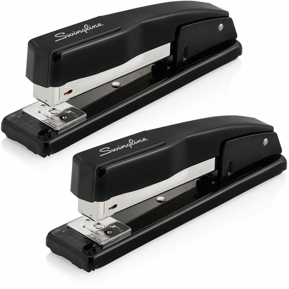 SWI44401AZ - Commercial desk stapler withstands heavy, everyday use for various tasks in commercial spaces. Durable, metal construction functions reliably in spaces with frequent stapling demands. Easily staple up to 20 sheets at a time, jam-free. Efficient, no-nonsense design features a positive locking latch for safety and control, tacking for bulletin boards and a rotating anvil for pinning. Low-staple indicator on the side of the magazine lets you easily keep track of when you're running low. Full-size stapler holds a full strip of 210 staples. Use S.F. 4 Premium Staples for best performance. Limited Lifetime Warranty.   