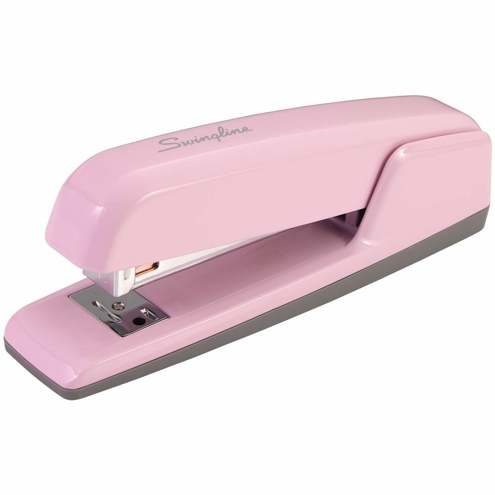 SWI74740 - 747 Business Premium Desktop Stapler effortlessly combines efficiency and style. Contemporary design in on-trend colors belongs in every office. Performance-driven stapler delivers jam-resistant, accurate stapling for up to 30 sheets at once.Durable construction with die-cast metal stands up to daily wear-and-tear. Button latch allows for tacking, ideal for posers or bulletin boards. Anvil rotates for pinning and temporary staples. Use at home or at the office to meet regular stapling needs. Limited Lifetime Warranty.   