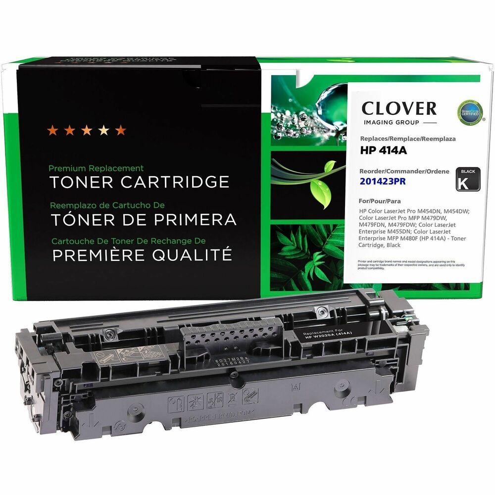 ELI76316 - Elite remanufactured color laser print cartridge delivers quality and performance. Remanufactured in ISO-certified facilities using high-quality chemical toner and components, it ensures reliable performance and consistent page yield. Cartridge is compatible with HP Color LaserJet Pro M454DN, M454DW; Color LaserJet Pro MFP M479DW, M479FDN, M479FDW; Color LaserJet Enterprise M455DN; and Color LaserJet Enterprise MFP M480F. It provides crisp, consistent output while reducing environmental impact by 51 percent compared to single-use cartridges. Yields approximately 2,400 pages.