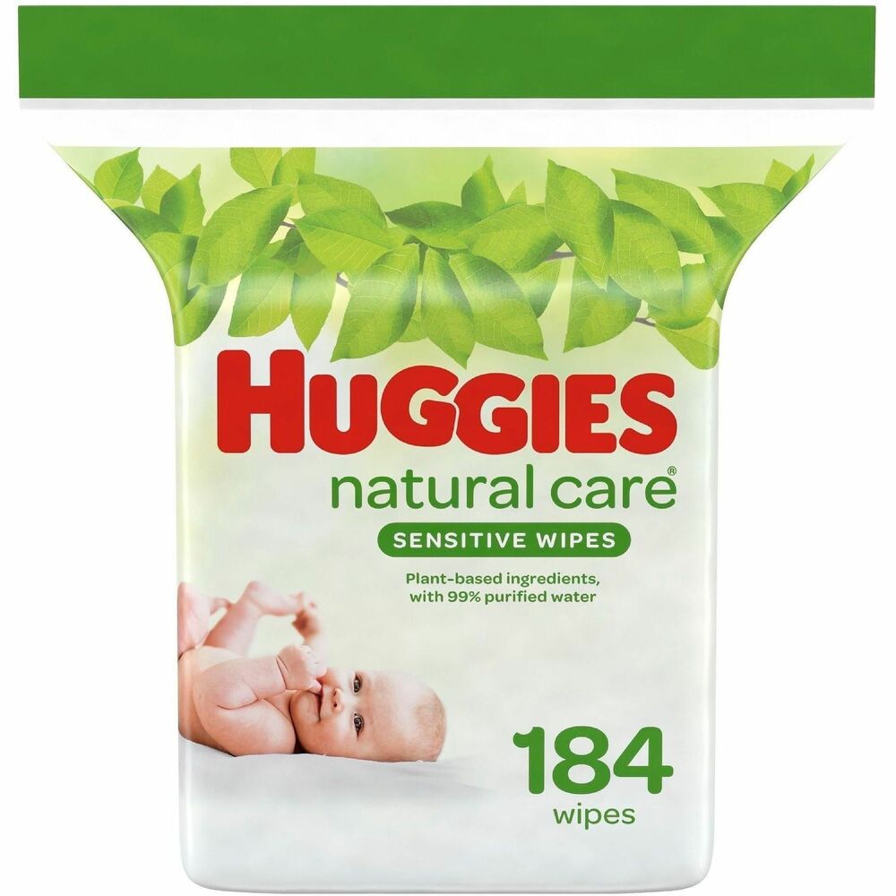 KCC31816CT - Huggies Natural Care Sensitive Baby Wipes are hard on messes but easy on baby's skin. Recognized by the National Eczema Association and dermatologist-tested, these natural wipes are hypoallergenic, unscented, alcohol-free and paraben-free to gently keep messes at bay and sensitive skin healthy. Wipes are made with 99 percent water and one percent skin-essential ingredients (aloe and vitamin E), contain no MIT or phenoxyethanol and are pH-balanced to protect sensitive newborn skin. Natural Care wipes use a unique base-sheet formula to lock in and absorb messes. With Natural Care Sensitive Baby Wipes, feel confident you're giving baby a safe, gentle clean every time.