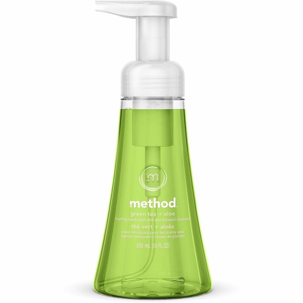MTH327731 - Green Tea + Aloe Foaming Hand Wash leaves hands clean, soft and sublimely scented. Cruelty-free hand soap is made from plant-based cleansers free from parabens and phthalates. Enjoy aromas of fresh ivy, agave, green tea and aloe vera.