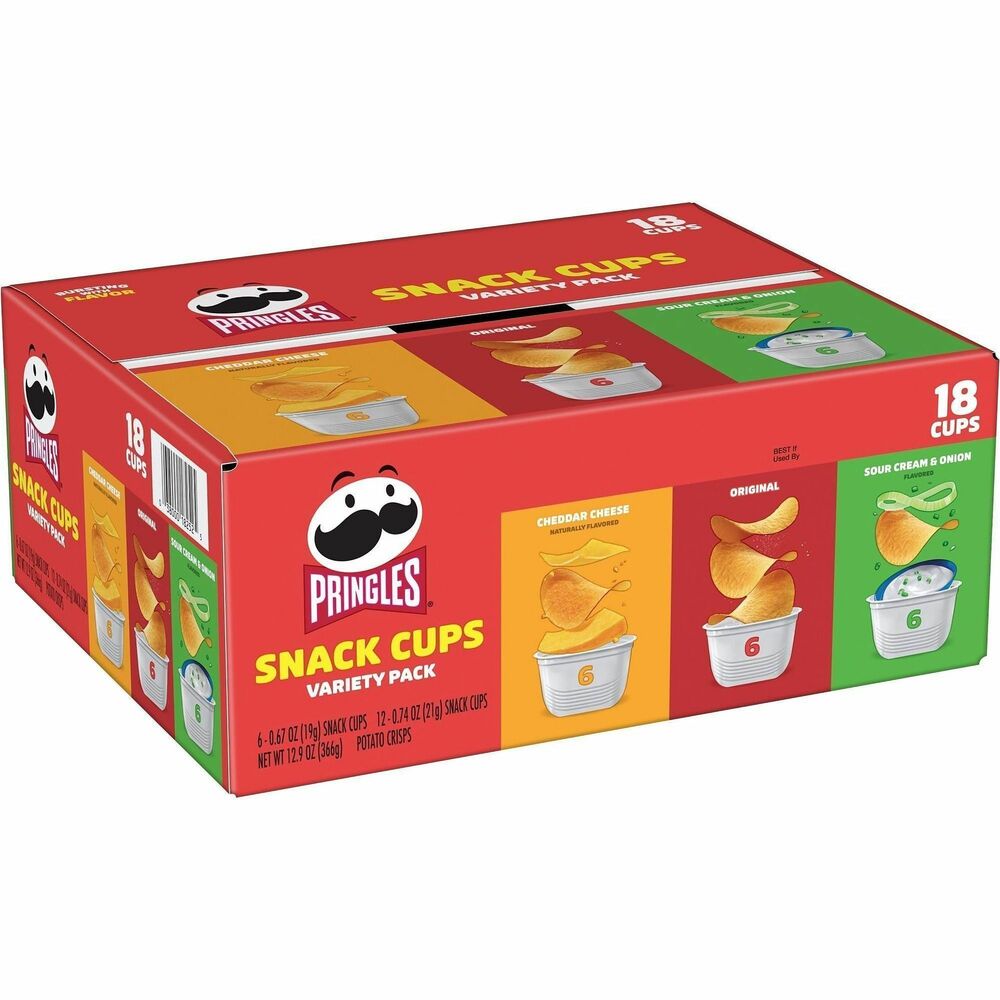 Pringles Potato Crisps Variety Box - 18 / Box - FriendsOffice