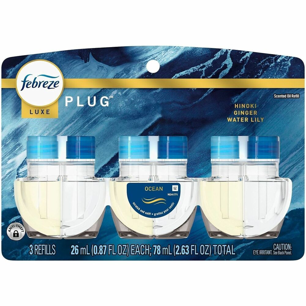 PGC13835 - Fade-Defy PLUG Air Freshener delivers first-day fresh that lasts 50 days (on low setting). Simply refill your Febreze Fade-Defy PLUG with these scent-refill packs, plug in to any outlet in high-traffic areas and enjoy. Use to eliminate unpleasant odors and refresh kitchens, bathrooms and more.