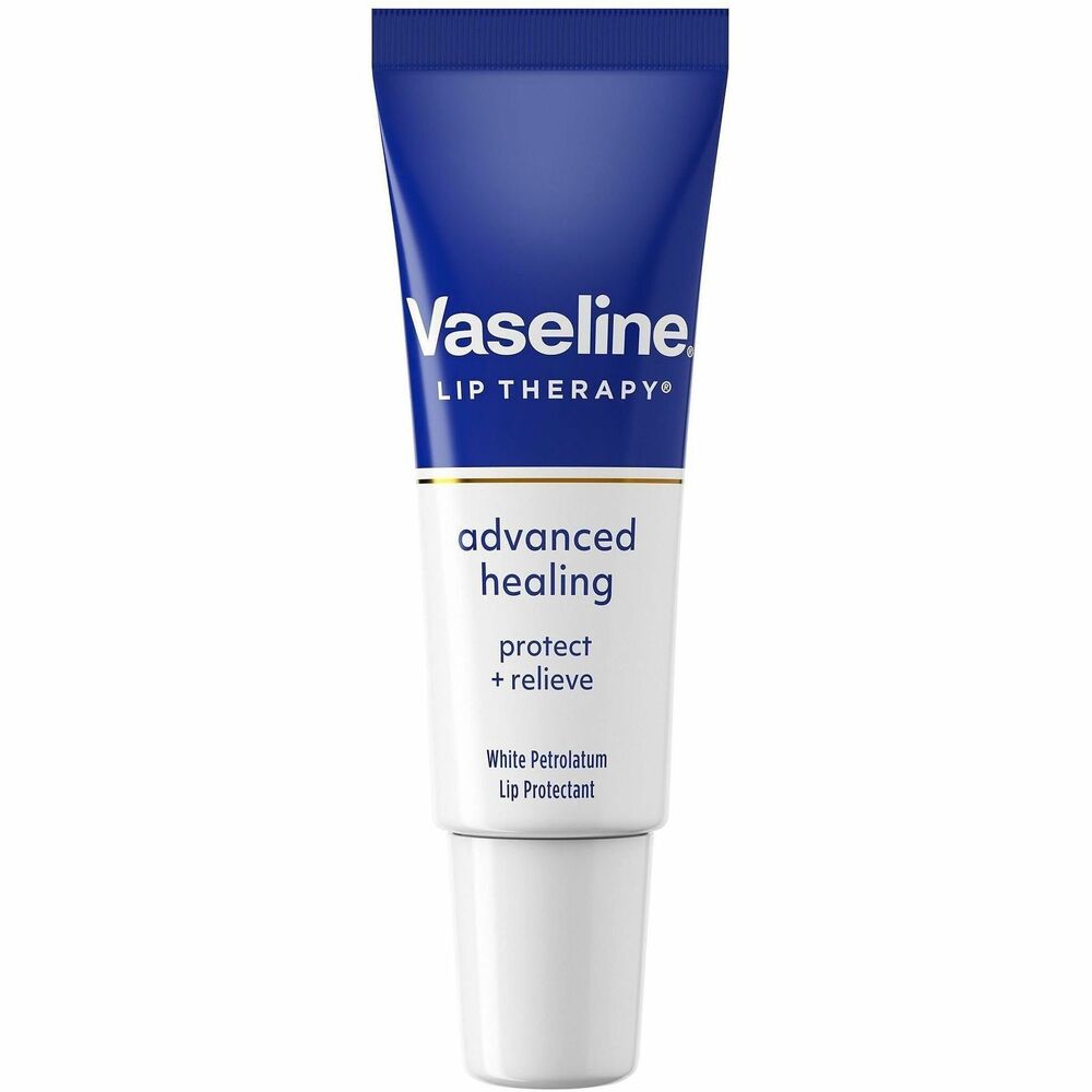 UNI75000 - Lip Therapy lip balm provides long-lasting relief from dryness, dullness and cracked lips. Just like all other Vaseline products, this lip balm is made from 100-percent pure Vaseline Jelly, the original wonder jelly. Specialty formula supports natural recover of dry lips by locking in moisture for healthy-looking lips. Convenient tube lets you take Lip Therapy balm on-the-go to fight elements that can be hard on your lips, like dry weathers in the outdoors.
