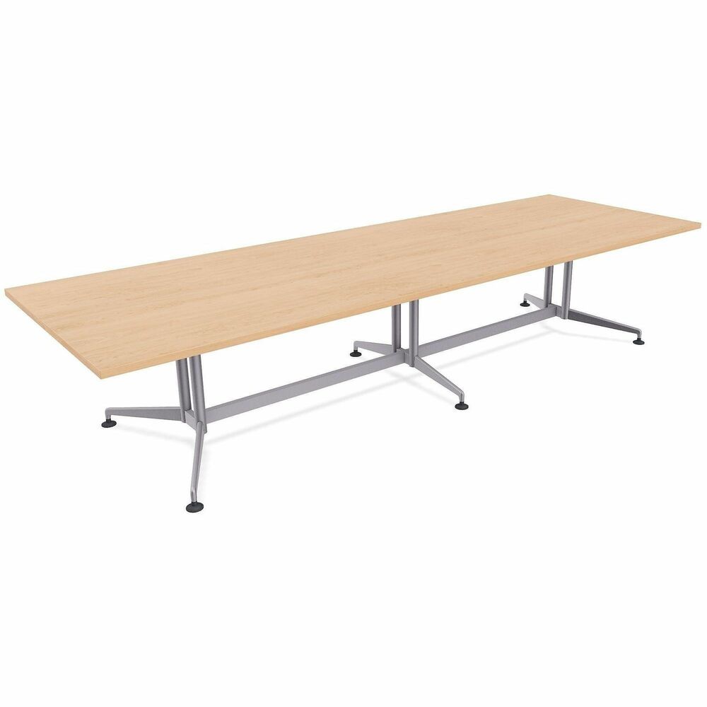 SCTZCON61MSKM2 - ZIA Conference Tables are the epitome of sophistication and practicality. With their slim and sleek design, these tables redefine effortless elegance in conference room settings. Say hello to stylish, seamless productivity. ZIA Conference Tables accommodate all your essential materials and devices without compromise. Their ergonomic design provides better legroom, ensuring maximum comfort for prolonged meetings. Elevate your conferences to new heights with the perfect blend of aesthetics and functionality. Choose ZIA to make a lasting impression on your attendees.   