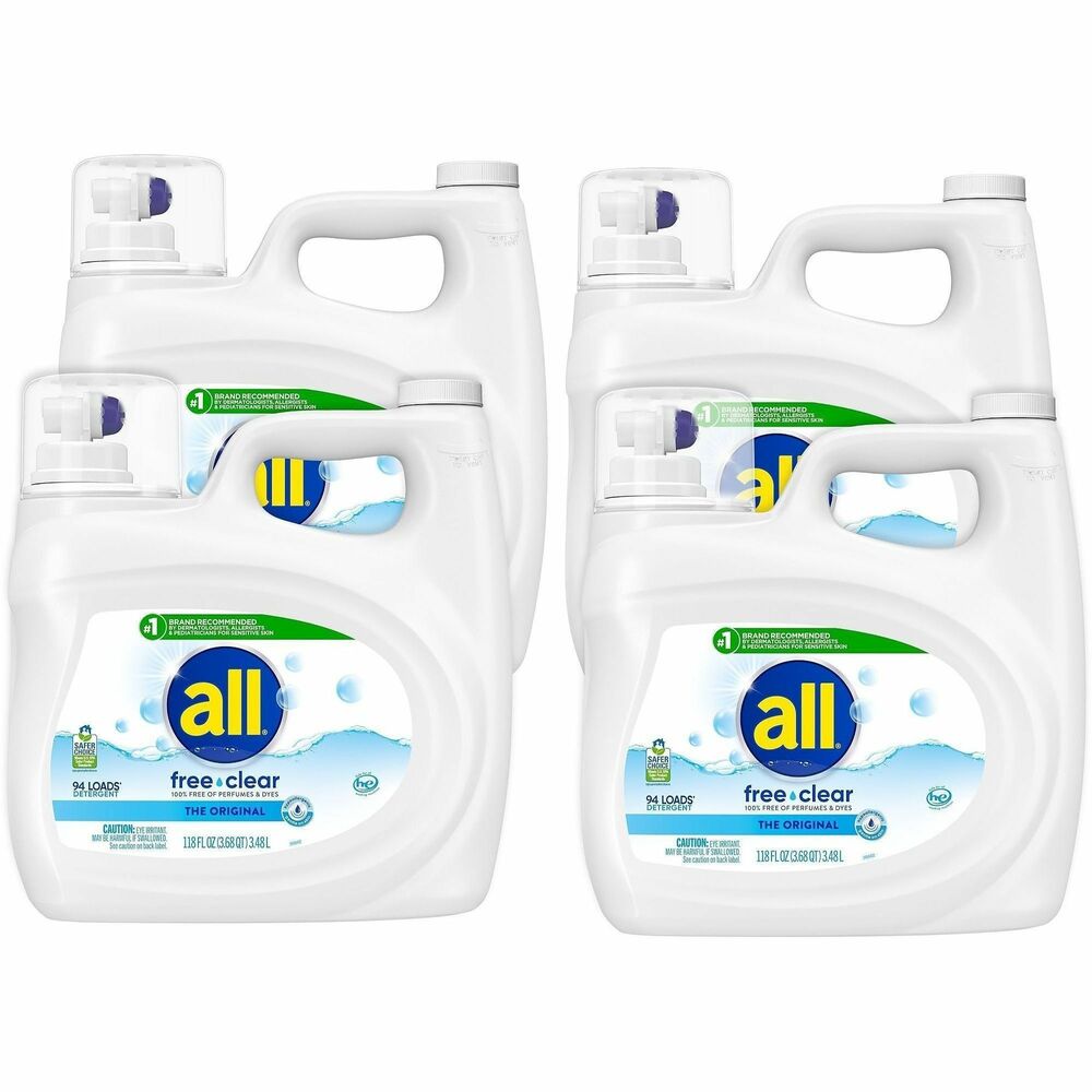 DIA47463CT - When it comes to laundry care for sensitive skin, Free Clear Liquid Laundry Detergent is the obvious choice. Hypoallergenic detergent comes dermatologist-recommended and contains no perfumes or dyes. Unscented, fragrance-free laundry detergent is safe for any washing machines, including both Standard and High-Efficiency (HE) machines, and is effective in any water temperature.