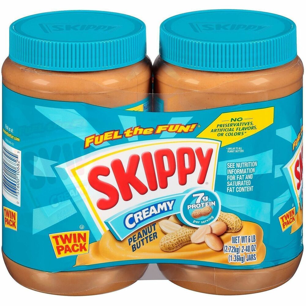 GRR22000483 - It's the cream of the crop when it comes to peanut butter. Skippy Creamy is made from only the freshest peanuts, so it's packed with great peanutty taste. In fact, over 2,000 delicious peanuts are used to make every jar. It spreads on smooth and tastes great, but it goes fast, so stock up.