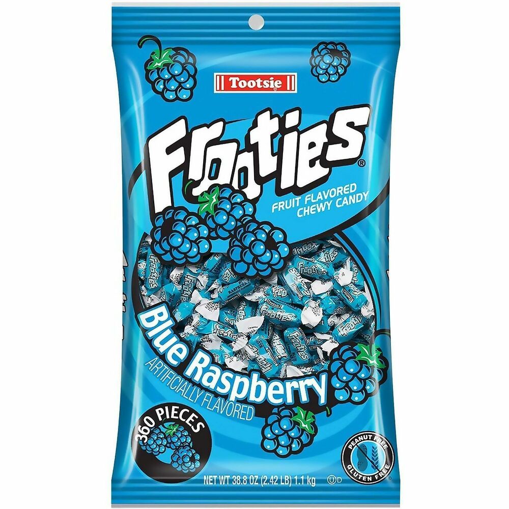 GRR20900086 - Frooties Chewy Candy delivers sweet fruity flavor with the same great chew you love from Tootsie Rolls. Each individually wrapped candy is soft, chewy and bursting with flavor. Bulk size bag provides plenty of candy to fill birthday pinatas, candy buffets, goodie bags and more.