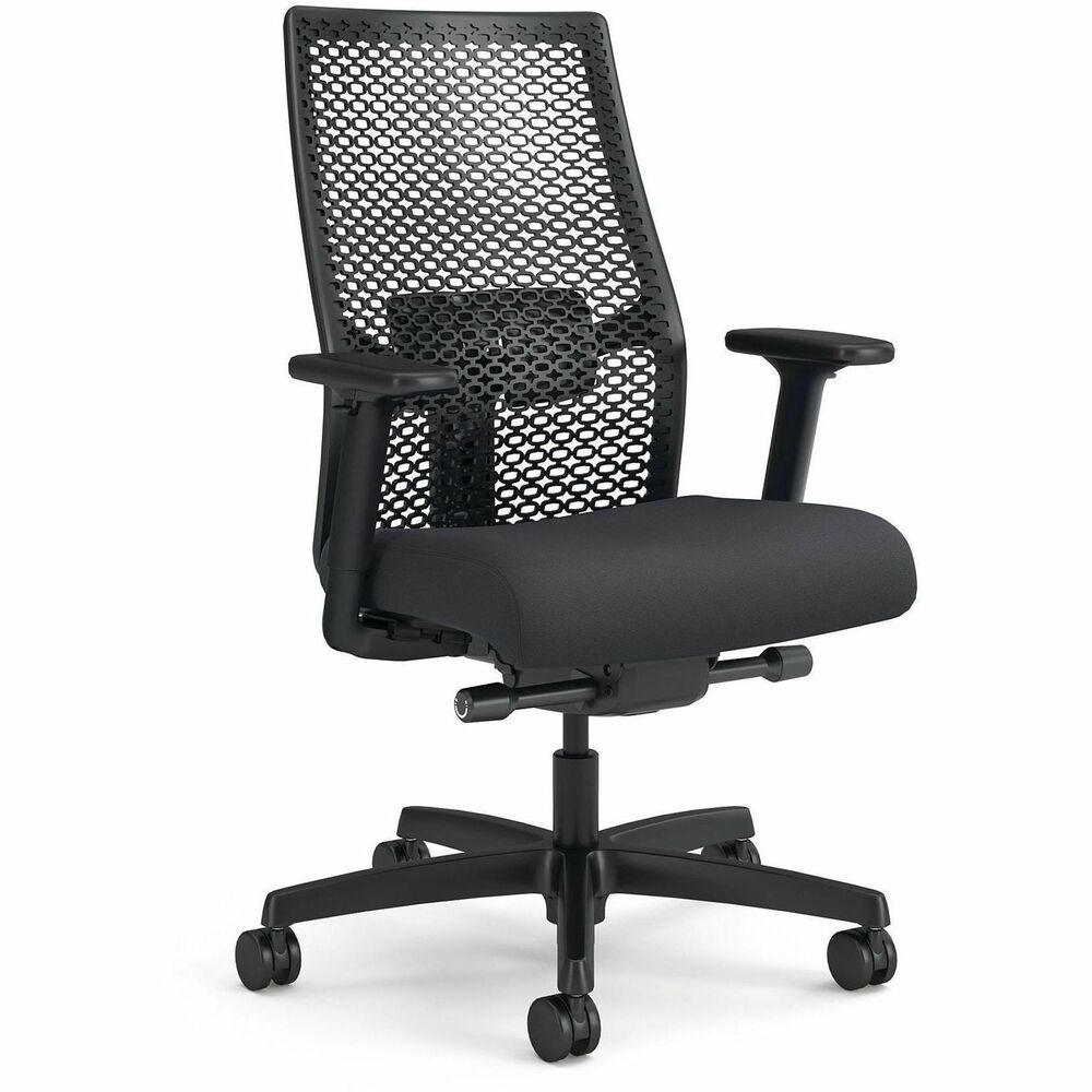 HONI2MRL2BS23TK - No matter who you are, how you work or where you work, Ignition seating from HON fits. Designed by Wolfgang Deisig, Ignition supports every body type, work style and office activity. Ignition ReActiv Back Chair features an advanced synchro-tilt control mechanism and reclines just the way you like. Create the customizable comfort that perfectly fits you with adjustable lumbar and arms that adjust in height and width. Breakthrough, ReActiv mesh back material is designed to provide enhanced support above and beyond four-way stretch mesh. ReActiv back flexes to provide a firm fit and continuous airflow. Tilt tension controls the rate and ease of recline. 360-degree swivel provides freedom of movement in any direction. Pneumatic seat-height adjustment moves the seat up and down to adapt to various body heights. Task chair is equipped with a five-star nylon base, hard casters for easy rolling and a black frame. Weight capacity is 300 lb. Task chair assembles easily.