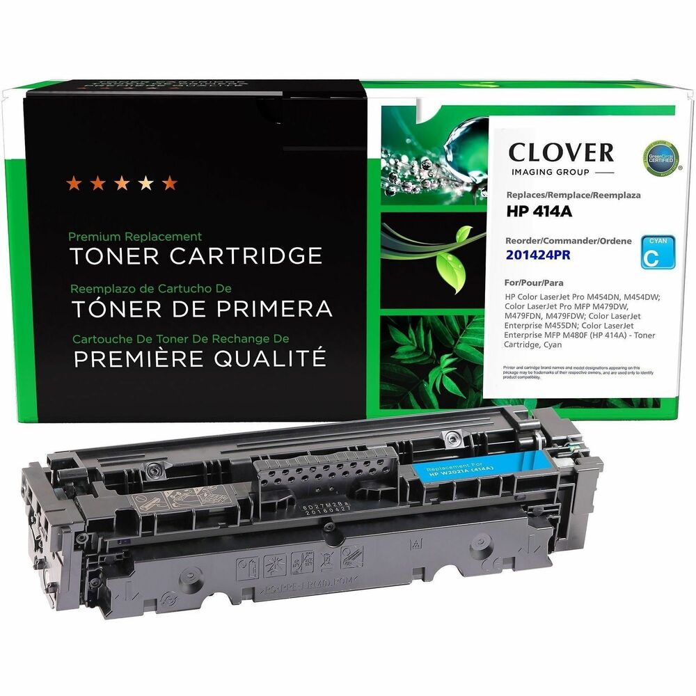 ELI76317 - Elite remanufactured color laser print cartridge delivers reliable quality and consistent performance. Remanufactured in ISO-certified facilities using high-quality chemical toner and components, it ensures dependable output for a range of printing needs. Cartridge is compatible with HP Color LaserJet Pro M454DN, M454DW; Color LaserJet Pro MFP M479DW, M479FDN, M479FDW; Color LaserJet Enterprise M455DN; and Color LaserJet Enterprise MFP M480F. It produces crisp, consistent prints while reducing environmental impact by 51 percent compared to single-use cartridges.