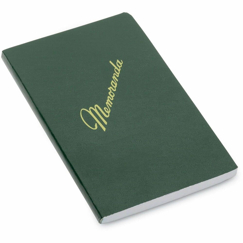 NSN2220078 - Durable, pocket-sized memorandum book helps keep track of your "To-do List". Pocket memorandum book includes 144 lined sheets with 1/4" narrow rule that are stitched together. Cover is made of faux leather with stitching detail. This versatile book features a moisture-resistant flexible cover with rounded corners. Memorandum books have been used by our military forces for decades. Paper made using post-consumer recycled material. Meets JCP-D10.