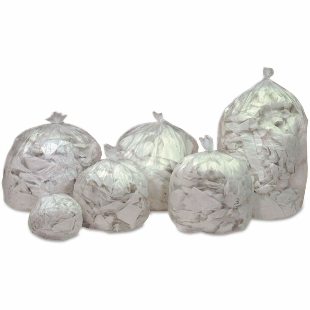 NSN5171351 - Ideal for office, kitchen and bathroom applications where good load-bearing capabilities are needed. The high molecular weight of the high-density polyethylene resin produces an economical liner that is approximately 1/3 the weight of traditional can liners. The use of fewer raw materials returns less plastic to our environment. Great load-bearing capabilities. 