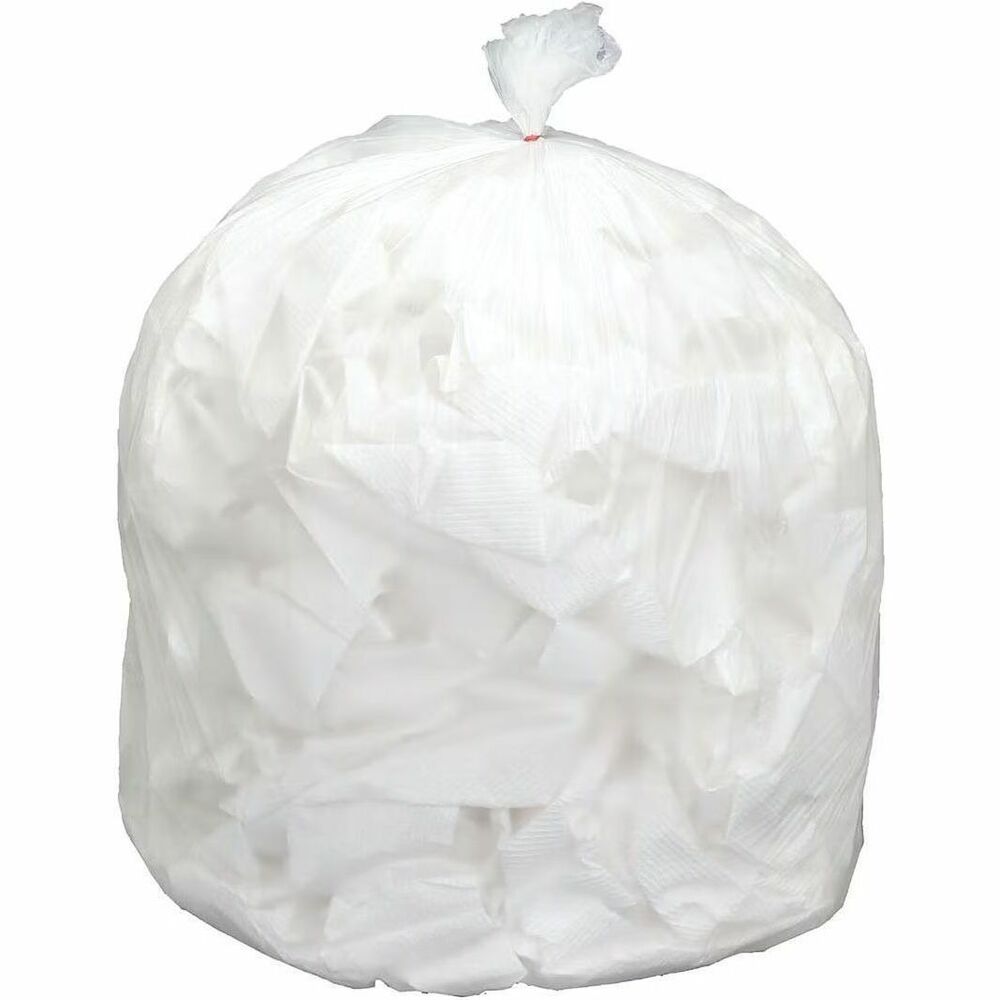 NSN5171366 - High Density can liners are for disposal of soft refuse, paper or smooth objects. Star seal bottom design provides even weight distribution and easy removal from a receptacle. Great for office, kitchen or bathroom. 