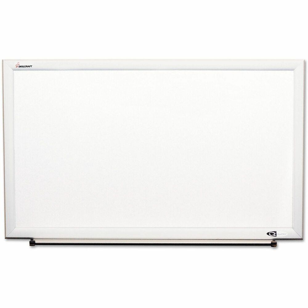 NSN5680400 - Make efficient use of your cubicle space. Painted steel surface doubles as a magnetic bulletin board, giving you a hard-working communication space to personal your workplace. Versatile, easy to hang mounting system hangs on fabric panels or drywall. Includes adjustable clips for level drywall installation and pins for cubicle mounts. Satin-finish aluminum frame.