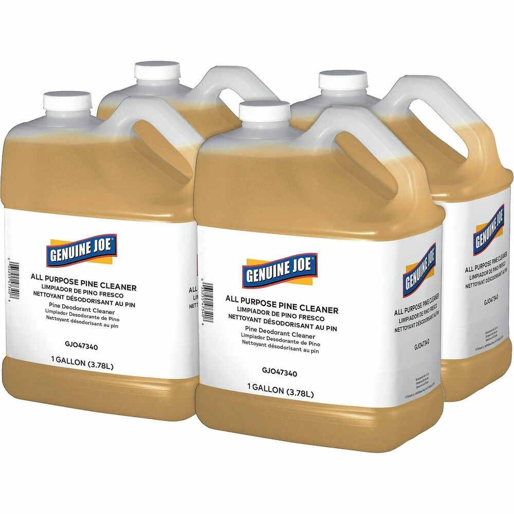 GJO47340 - This all-purpose cleaner is effective on multiple surfaces for day-to-day cleaning. It leaves behind a refreshing pine scent.
