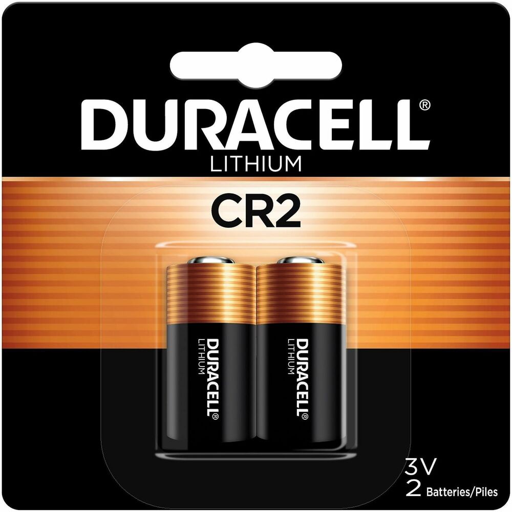 DURCR2B2 - Ultra Lithium CR2 Batteries deliver long-lasting power you can depend on. With a 3-volt output and up to 10 years of guaranteed shelf life, it is perfect for digital cameras, flash units, portable lights and other electronics. Duracell's reliable performance ensures your devices are always ready when you need them.