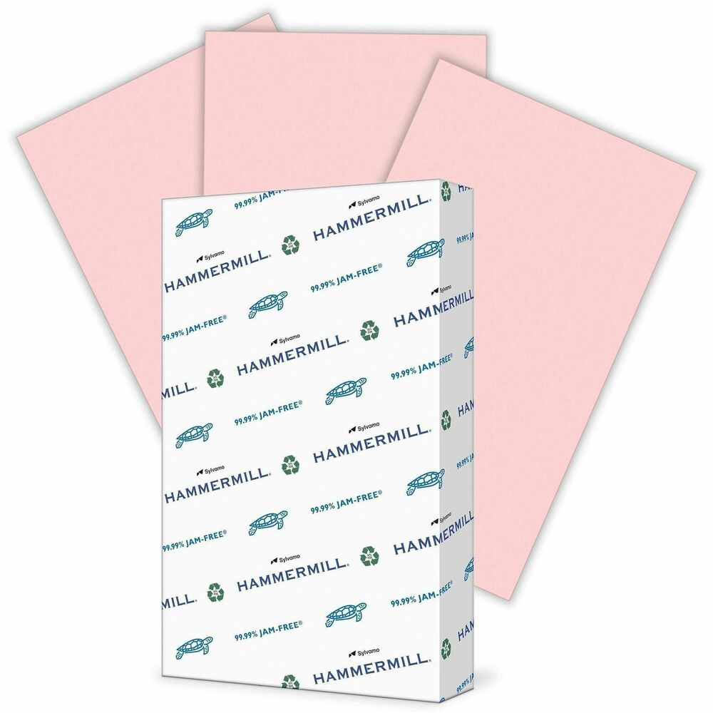 HAM103390CT - High-quality color increases visual appeal to help make your documents stand out from the crowd. Backed by the Hammermill 99.99 percent Jam-Free guarantee, this multipurpose paper runs efficiently through a variety of electronic imaging equipment. Eco-friendly paper is made with a percentage of post-consumer fibers for a sustainable environment. Good opacity minimizes show-through. Vibrant color is excellent for color-coding.