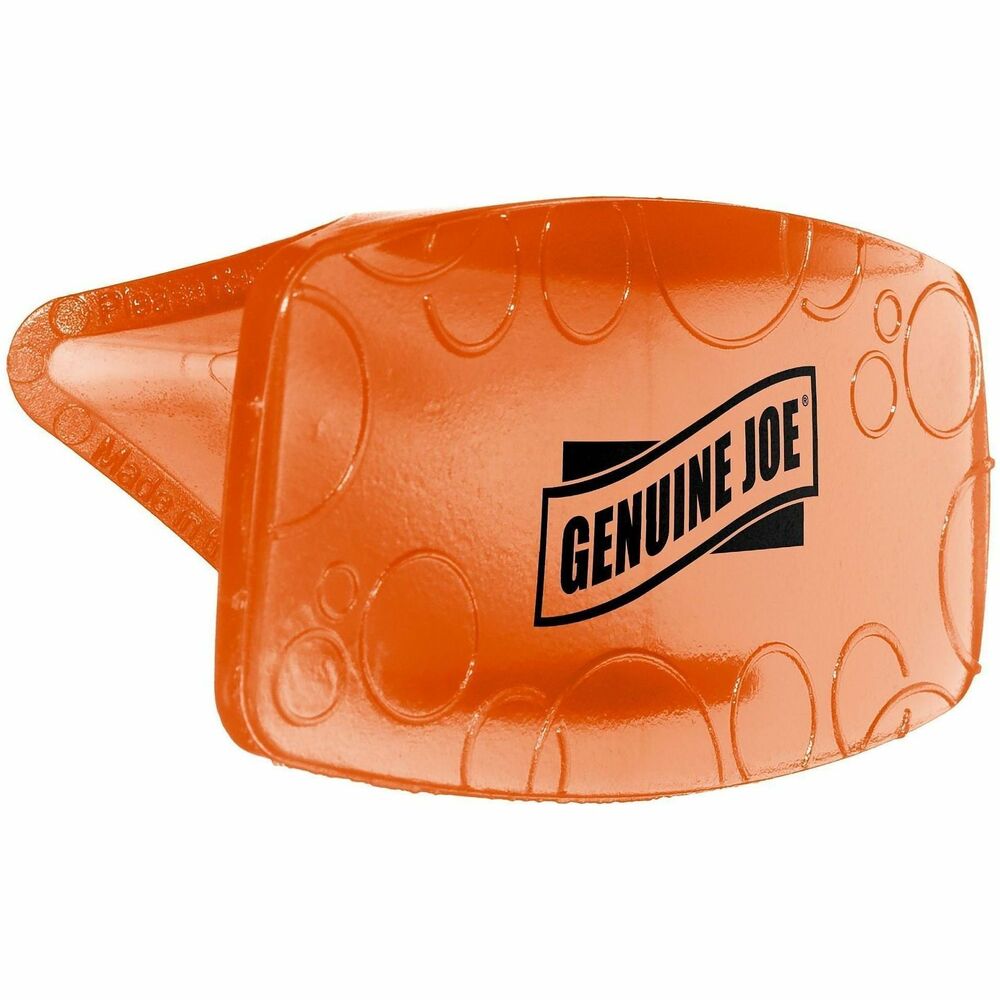 GJO85195 - Genuine Joe Eco Bowl Clip Air Fresheners easily clip to toilet bowls, bathroom dividers, office cubicles and more to effectively refresh and deodorize small spaces. The small size makes it easy-to-use and convenient.