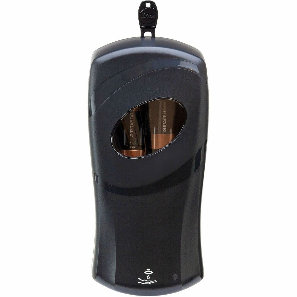 DIA16605 - FIT Touch-free Dispenser features a small footprint with subtle curves that complement the aesthetics of any washroom. Enjoy thick, rich foam from a state-of-the-art pump. High-efficiency engine provides an industry-leading precise activations - more than 90,000 - to maximize housekeeping efficiency. Clear side-panel strip provides fill-level visibility without opening. Touch-free unit runs on four D alkaline batteries (included) and can dispense one, two or three shots per activation. Smart-Sensor Technology discontinues activation if hand is removed. Refillable dispenser is made from ABS plastic for maximum durability. Clean Tip Technology cleans the pump tip after each use to minimize drip risk. 