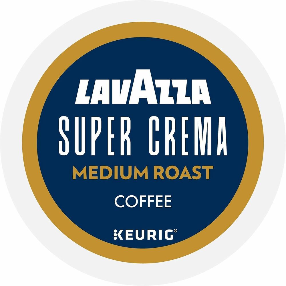 GMT0911 - An intensely aromatic and flavorful espresso roast coffee, Lavazza Super Crema is a blend of excellence and perfect balance. This medium-roast blend of Arabica and Robusta beans brings the distinctive taste of artfully roasted espresso to your cup. With an impressively creamy texture and an invigorating aroma made to delight the senses, Super Crema K-Cup pods offer a full-bodied, intense taste experience filled with notes of roasted hazelnut. Each K-Cup pod comes filled with freshly ground coffee beans and is compatible with most Keurig single-serve coffee makers. Pods are Orthodox Union Kosher.