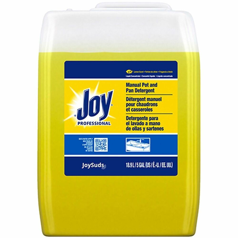 JYS43608 - Commercial-grade dishwashing detergent is designed with the most concentrated level of powerful surfactants, generating a thick, rich layer of suds that will last for the duration of the job. Detergent works to form surfactant micelles that stay suspended in wash water to provide micro-reservoirs of reserved cleaning power. Use 1 to 2 oz. of detergent for a 10-gallon sink. Professional formula leaves surfaces and areas smelling lemon fresh.
