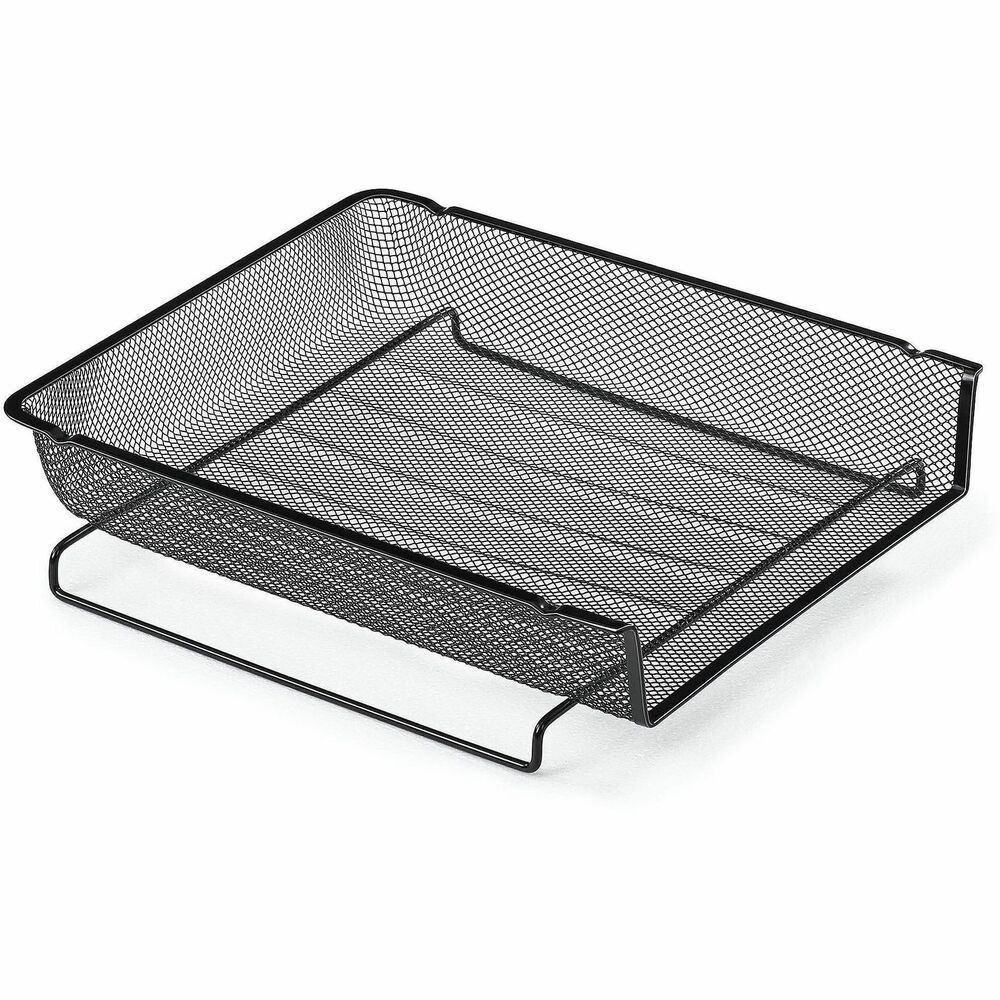 LLR84134CT - Organize incoming and outgoing papers with this Mesh Desktop Organizer Tray. Mesh tray helps keep your workspace uncluttered, and it can stack to save valuable desk space. It accommodates letter-size papers. Contemporary mesh design looks appropriate in any business environment. Durable metal construction is both strong and stable to withstand years of use.