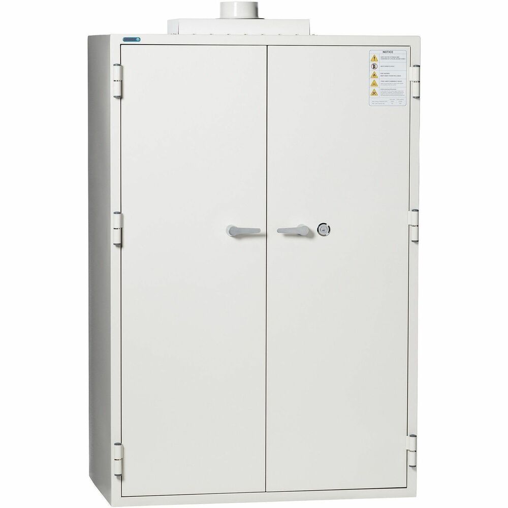 PXSBSS6105 - The Phoenix Safe Battery Commander Safe is a 110V Lithium-ion battery charging and storage safe. Advanced battery-charging safes feature UL-Certified power strips (PDUs) inside for ease and convenience. Durable safes are specially engineered to withstand and contain hard-to-extinguish battery fires, ensuring they don't spread and cause irreparable damage. Completely insulated with sophisticated door seals and double-wall steel construction, each safe provides both great strength and fire/heat resistance. Ventilation port offers easy connection to an external ventilation duct to reduce internal pressure and release toxic gases caused by battery fires. With the multipoint, pick-resistant dimple key lock, safe door will remain securely closed - even in the event of the most severe battery explosion.