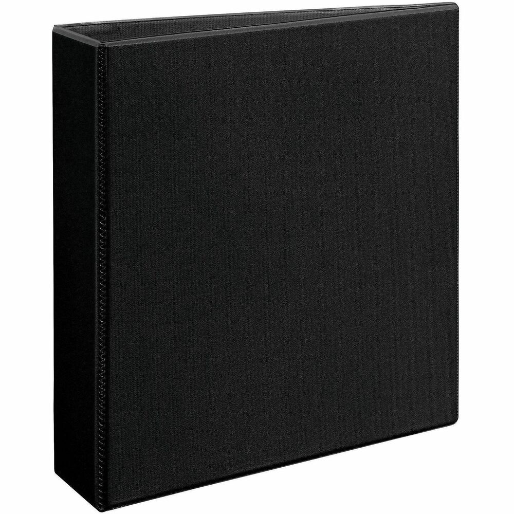 AVE79692 - This Heavy-Duty View Binder with One Touch rings is perfect for extended use. From everyday referencing to classroom notes and home business use, this binder's strong enough to handle them all. DuraHinge design is stronger, lasts longer and resists tearing. The DuraEdge feature makes the sides and top more pliable to resist splitting. Deep-texture film offers a smoother finish and features a linen pattern for high-quality look and feel. Simply pull the lever to open the rings for adding, replacing and removing pages. Then push to lock the rings in place. One Touch rings open and close with ease and keep pages secure. Even when filled to its capacity, this 2" binder still has four stacked pockets for a bit of extra space inside. Wide front and back binder panels fully cover standard dividers and sheet protectors. Customize the cover with free, easy-to-use, online templates and designs. More from the Manufacturer