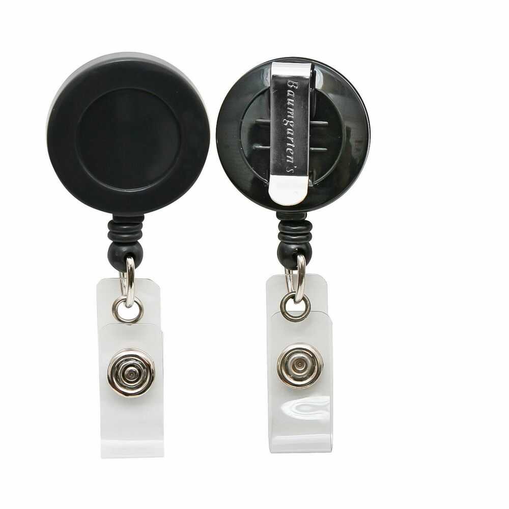 BAU68424 - Distinct solid-color design makes this ID card reel stand out above any other. With an ID card reel, your badge or ID card stays securely on your person at all times so you can't lose it and it cannot be misused by unauthorized persons. Badge reel connects easily to any ID card or badge holder. Design provides easy access to swipe or scan your ID. It is easy to attach to belts, backpacks or purses. Because it's retractable, you never have to take it off. That means you'll never forget where you put it. This card reel is 30" and retracts automatically. More from the Manufacturer