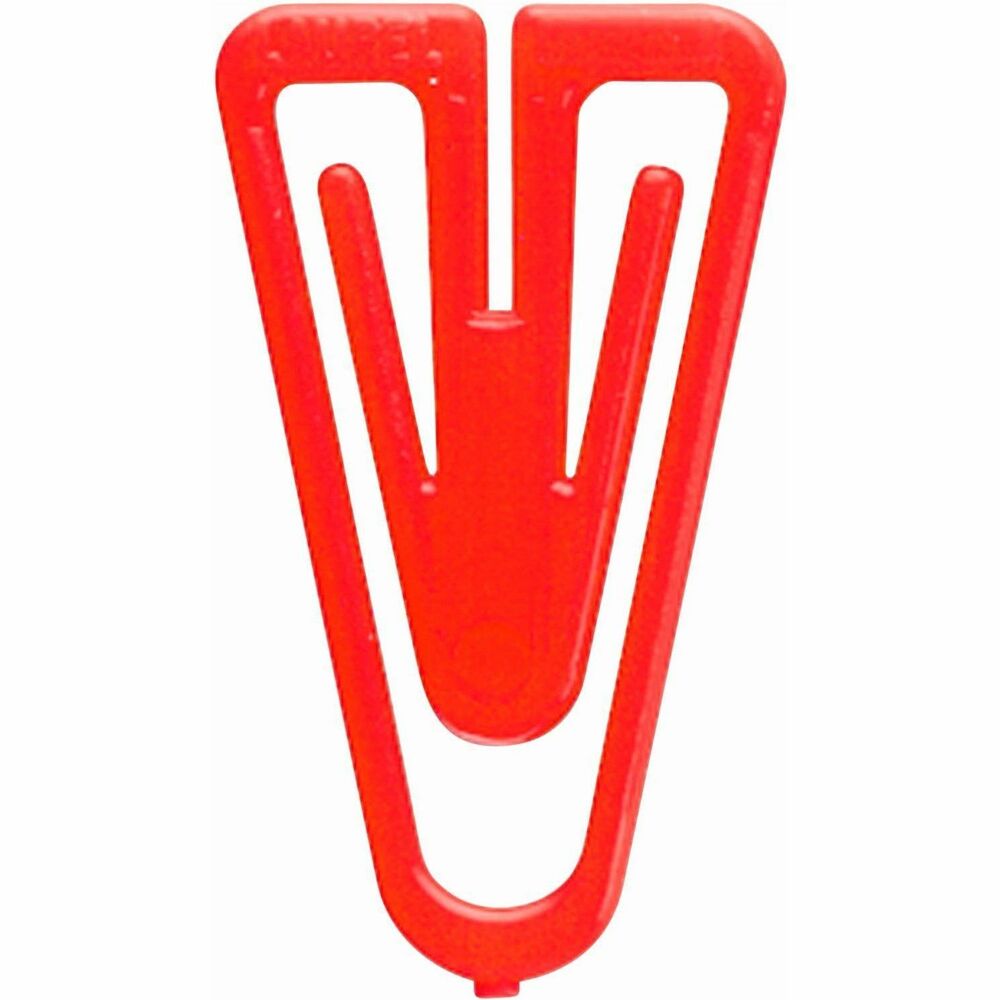 BAULP0300 - Lightweight, plastic paper clips can be used as colorful signaling devices or attention-getters for mailings. Acid-free, cadmium-free clips are rustproof and won't tear or discolor paper. More from the Manufacturer