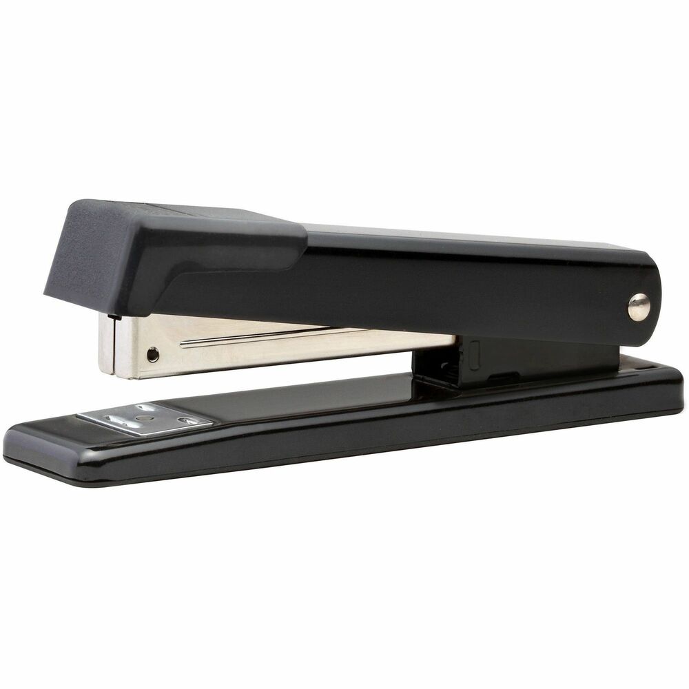 BOSB515BLACK - Manual desktop stapler offers durable, all-metal construction in a classic, reliable design. It opens for bulletin board tacking or crafting. It staples up to 20 sheets of paper. Visual staple-reload alert window reveals low staple supply to avoid an unexpected empty stapler. Easily adjustable, dual clinch technology offers standard or temporary stapling. Full-strip staple capacity holds one strip of 210 standard staples. More from the Manufacturer