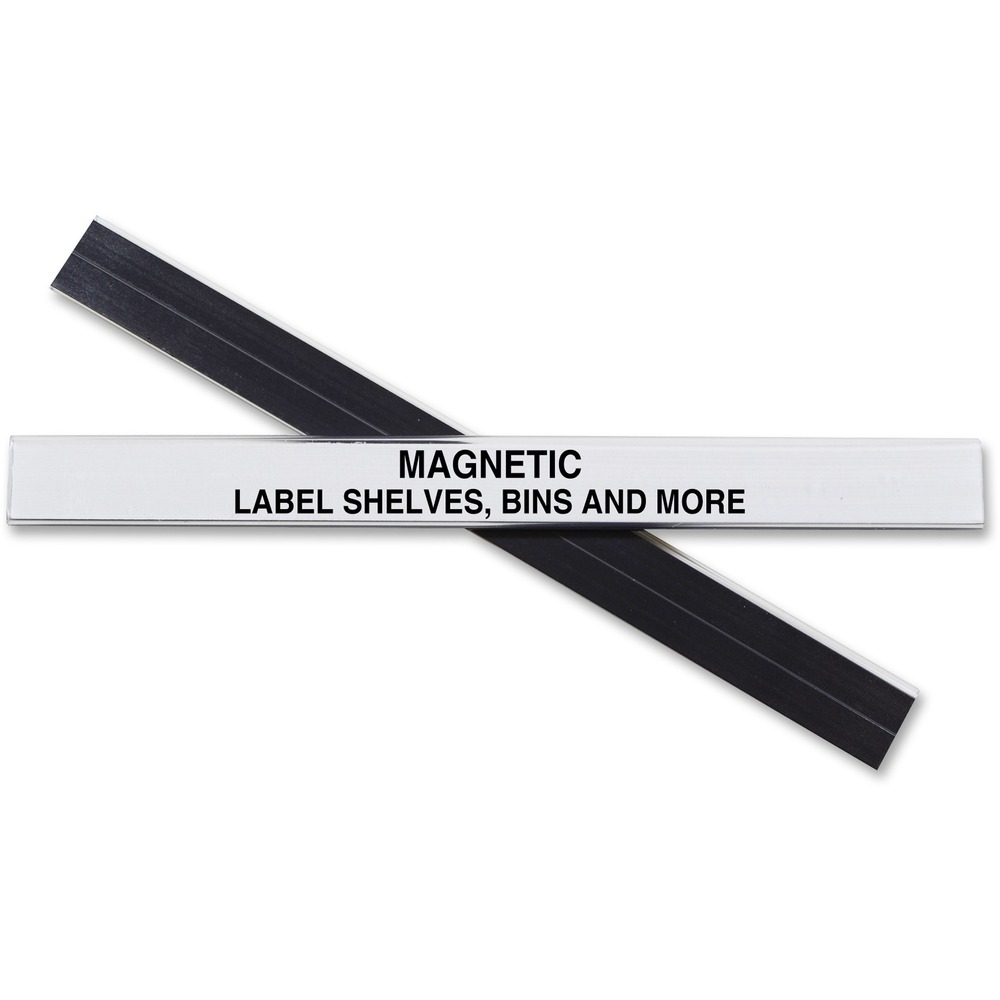 C-Line HOL-DEX Magnetic Shelf/Bin Label Holders - 1/2-Inch x 6-Inch, 10 ...