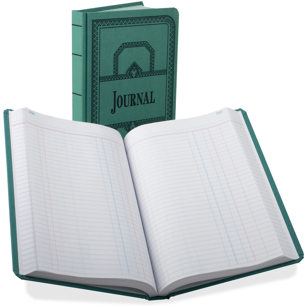 BOR66500J - Account book offers 33 lines per page, no units, a table of contents page and blue canvas cover. Each page is made of premium, white paper. Paper is acid-free and section thread sewn. Red and blue journal rulings are waterproof and permanent.