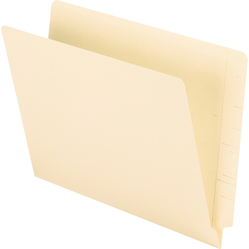 PFXH110D - Made of heavyweight 11 point manila, these end-tab folders feature two-ply, straight-cut tabs for more labeling space. They are slit-punched for fast insertion of fasteners (not included).