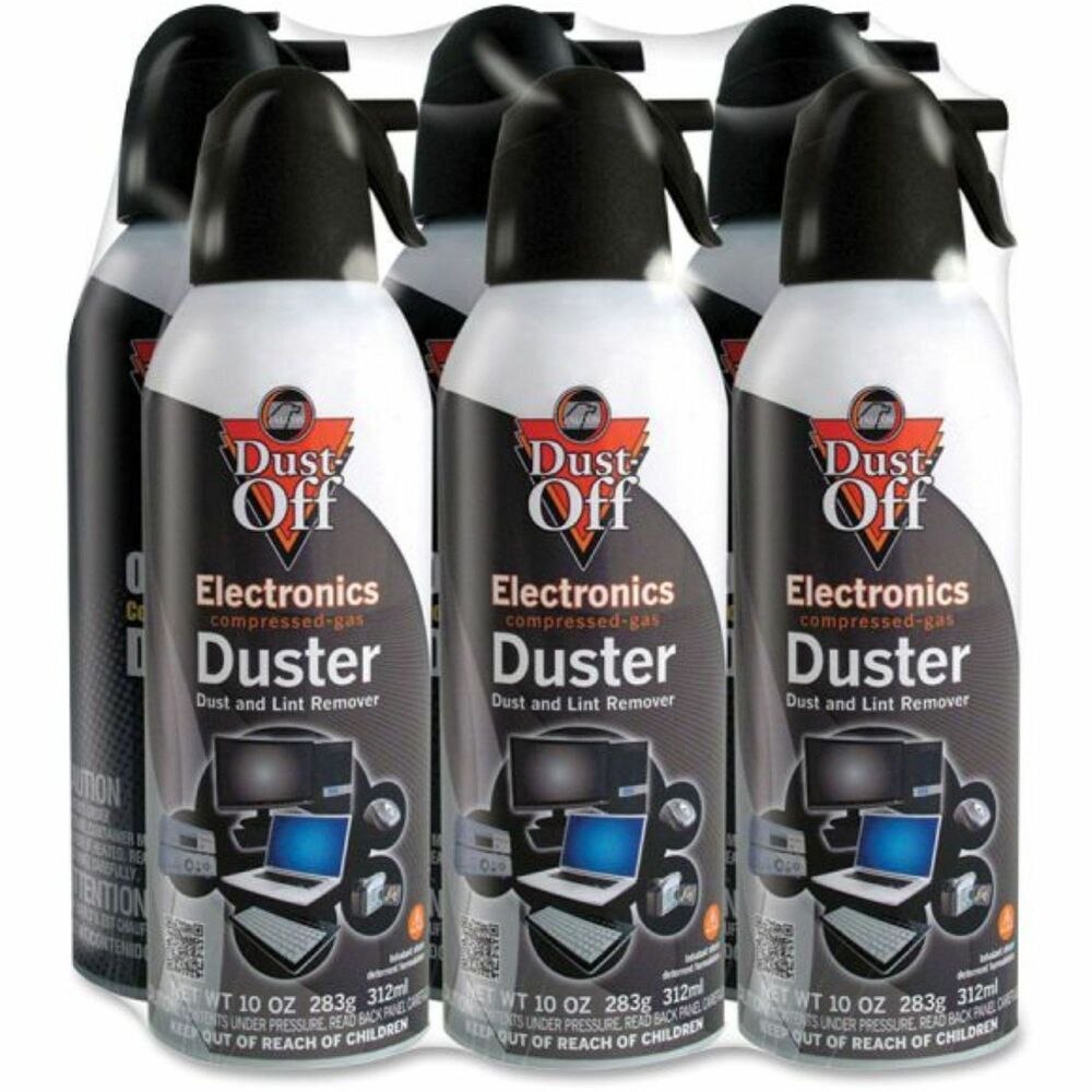 FALDPSXL6 - Dust-Off compressed gas dusters provide potent dust-removing power for you to complete practically any task. Use in your office space to clean keyboards, CPU, laptop or desk area. It is great for removing dust around the home like window blinds, collectibles, sewing machines, holiday ornaments, craft projects and silk flower arrangements. Duster comes with an extension straw to get into hard-to-reach places. Duster contains a bitterant to help discourage inhalant abuse.