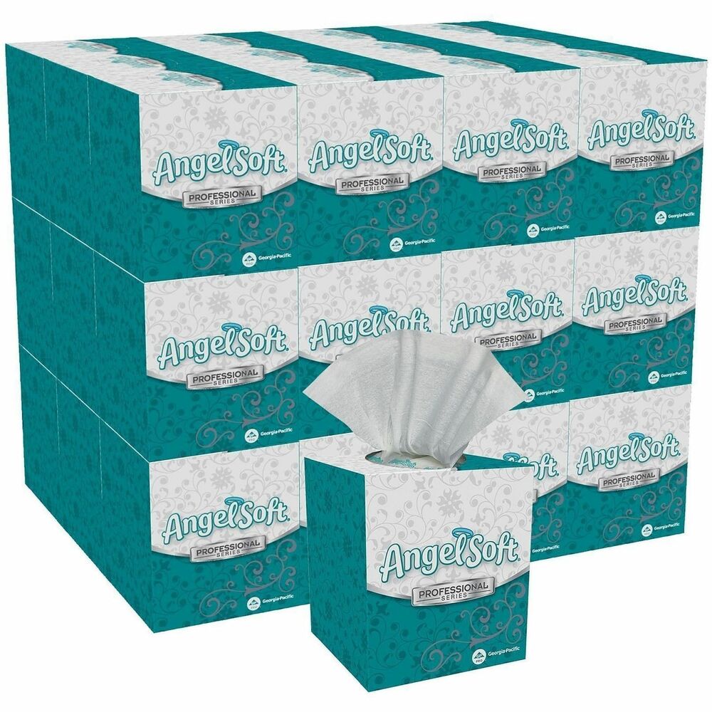 GPC46580 - Roll out the white carpet for your customers by offering the luxury of at-home softness and appearance as well as the assurance of a nationally known quality brand. Part of the Angel Soft Professional Series, this two-ply facial tissue delivers the appearance and softness for today's discerning business customers and employees. Whether you manage a hospitality property, restaurant or an upscale office building, you want to make a positive impression on your guests, patrons or tenants - every time. More from the Manufacturer
