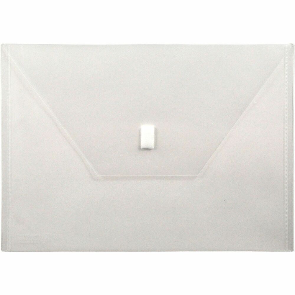 LIO22080CR - Sleek document envelope is designed without gussets to save filing space yet can hold up to 180 sheets or entire letter-size folders. Hook-and-loop closure allows quick, easy access to contents. For clear view of contents, this transparent envelope will work perfectly. Organize your documents in this convenient and roomy, letter-size (A4-size) envelope. You can reduce the amount of fading in photos, artworks and documents by shielding them in these acid-free envelopes. Your contents will not transfer toner or stick to this envelope made from archival-safe polypropylene. Poly is recyclable so envelopes are environmentally friendly.