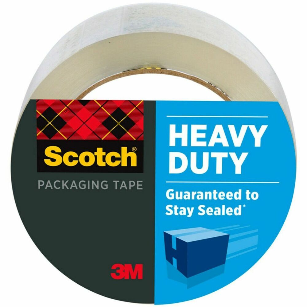 MMM3850 - Use Scotch's strongest packaging tape so even the heaviest packages can withstand rough handing. It holds strong on all box types, including 100 percent recycled boxes. It's even guaranteed to stay sealed. The strong, tough, solvent-free hot melt adhesive locks in your heavy duty contents and locks out everything else. You don't need layers of tape to get the job done - just one strip at a time so you save time. Tape meets U.S. Postal Regulations for standard packages. More from the Manufacturer