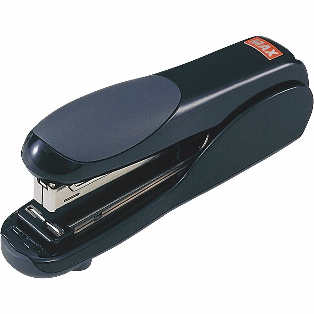 MXBHD50DFBK - Full-strip stapler features a flat-clinch closing action so no bent or crushed staples. Use stapler to fasten up to 30 sheets. Twin-lever mechanism cuts stapling effort by 30 percent. Full-strip stapler also features a rubber grip cap and uses standard staples.