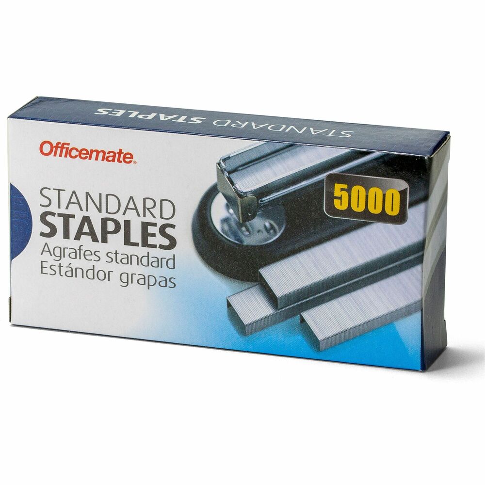 OIC91900 - Standard staples fit any standard, full-strip stapler. Each strip contains 210 precision-crafted, chisel point staples. They feature a leg length of 1/4" and a capacity of 20 sheets per each staple. More from the Manufacturer