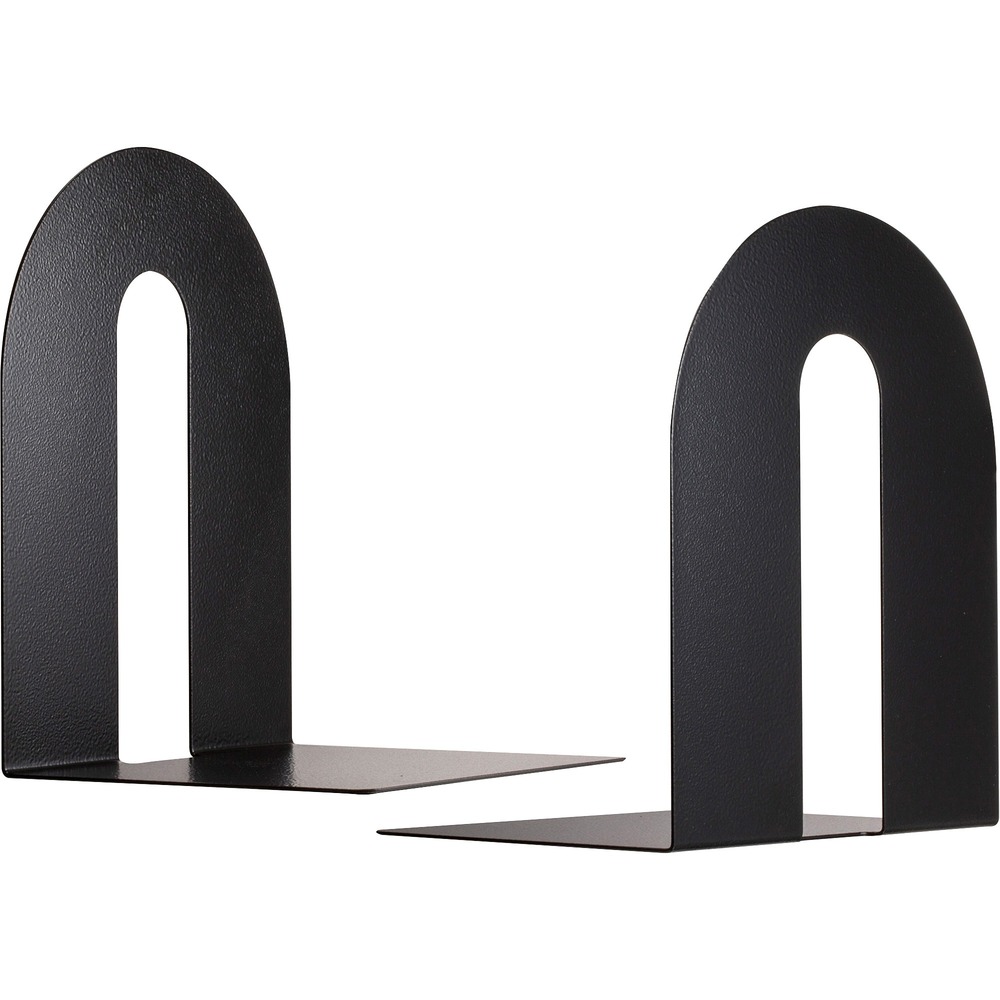 OIC93142 - Heavy-Duty Bookends are 25 percent heavier than standard bookends so they are capable of holding catalogs and phone books. Nonskid, foam padding helps prevent slippage and scratching. Design also includes a sturdy, steel-ribbed construction and chip-proof, enamel coating for long-lasting use. More from the Manufacturer